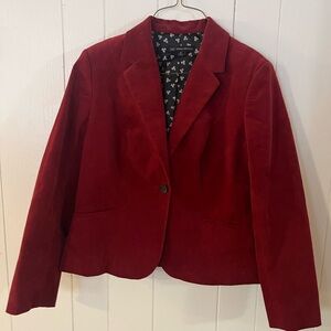 Brooks Brothers Rich Red Women's Blazer